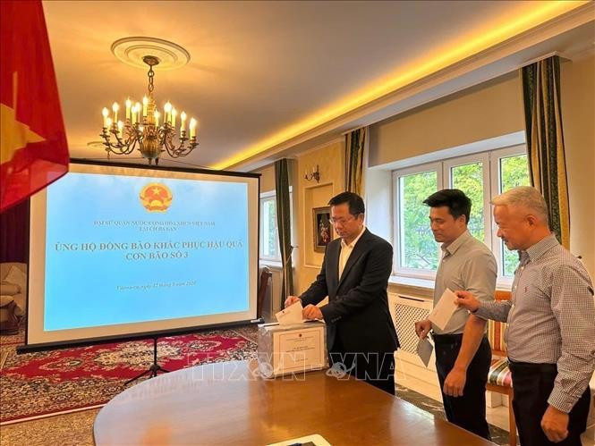 En el evento de recaudación. (Foto:VNA)