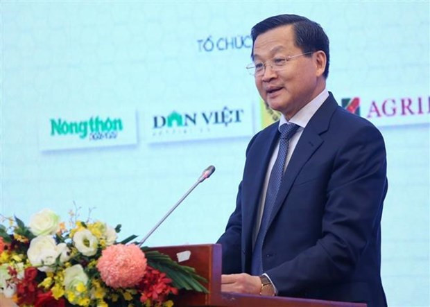El viceprimer ministro Le Minh Khai habla en el evento (Foto: VNA) El viceprimer ministro Le Minh Khai habla en el evento (Foto: VNA)