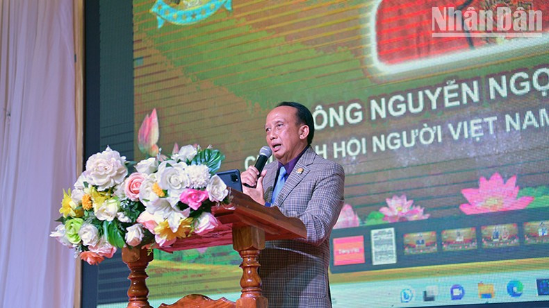 Presidente de la Asociación de Vietnamitas en Tailandia, Nguyen Ngoc Thin Presidente de la Asociación de Vietnamitas en Tailandia, Nguyen Ngoc Thin
