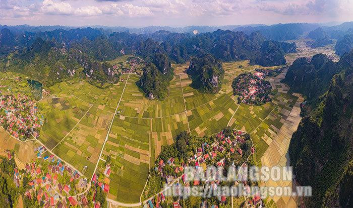 A unos 80 kilómetros al suroeste de la ciudad de Lang Son, Yen Thinh abarca más de 5,5 mil hectáreas.