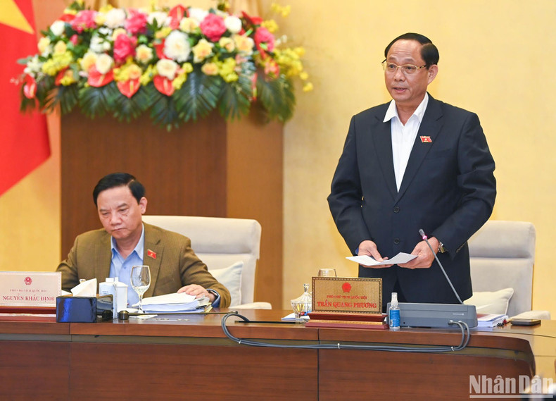 El vicepresidente de la AN, Tran Quang Phuong.