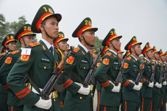 Los soldados vietnamitas comenzaron sus ensayos desde marzo pasado (Foto: VNA)