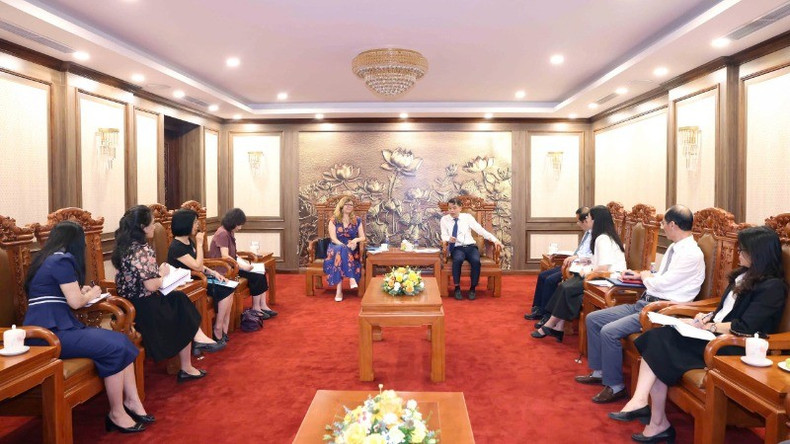 En el encuentro (Foto: Nhan Dan) En el encuentro (Foto: Nhan Dan)