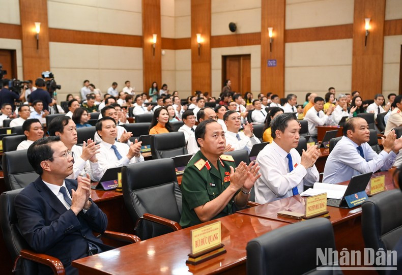 Los delegados del Consejo Popular de la ciudad de Hai Phong.