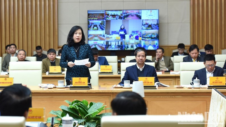 La ministra de Salud, Dao Hong Lan.