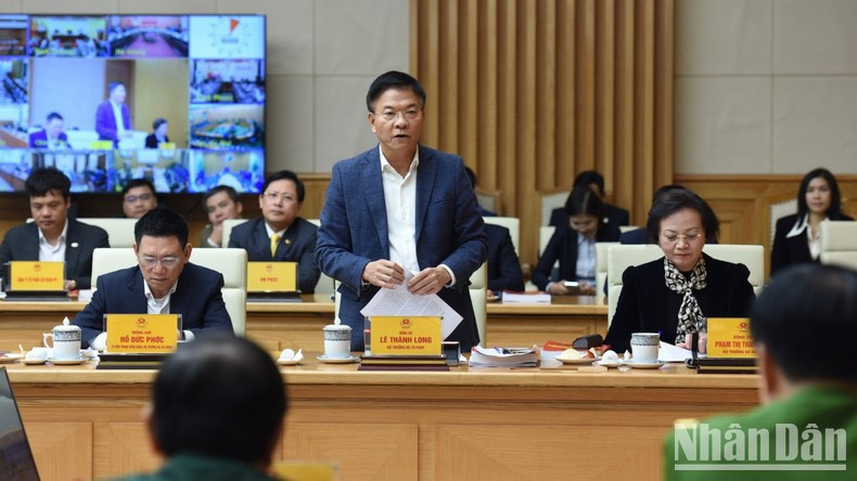 El ministro de Justicia, Le Thanh Long.