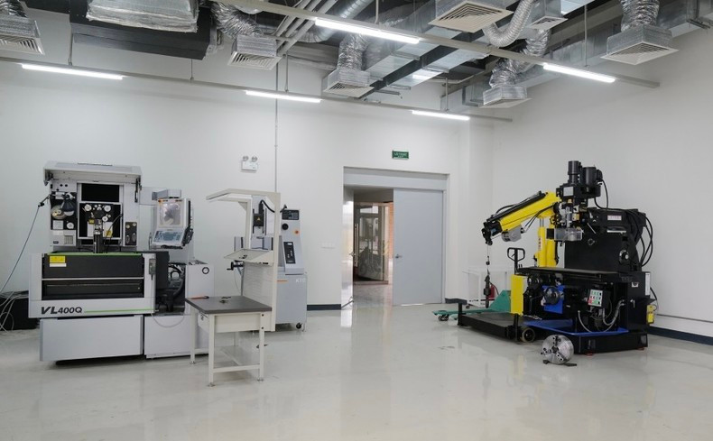 Un laboratorio del Instituto de Ciencia y Tecnología de Vietnam-Corea del Sur.