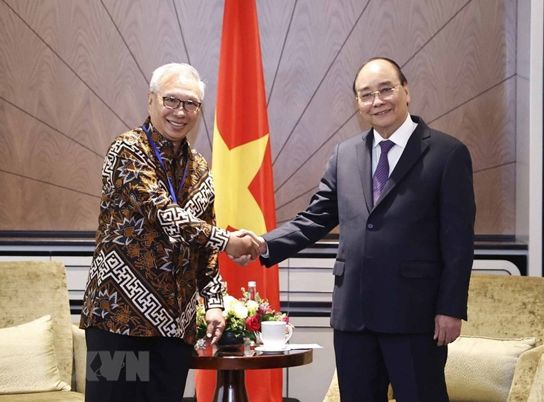 Actividades del presidente vietnamita en Indonesia ảnh 3 Actividades del presidente vietnamita en Indonesia ảnh 3