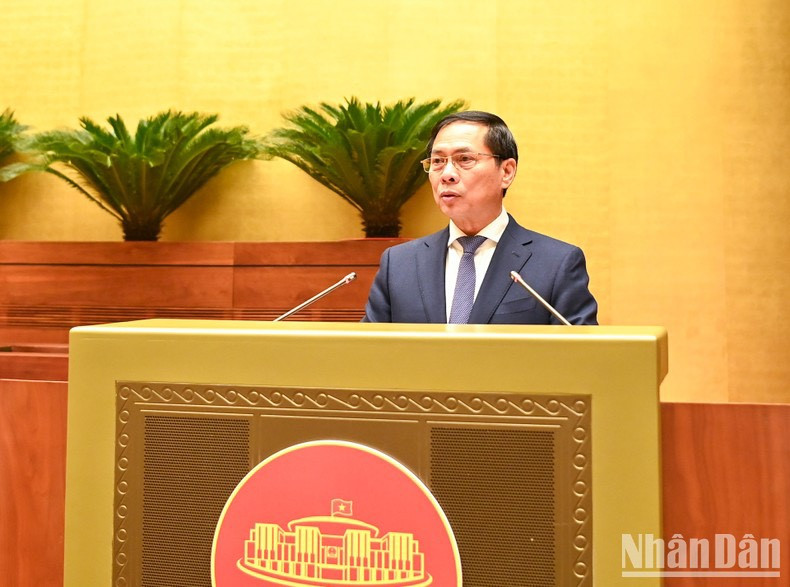 El canciller vietnamita, Bui Thanh Son.