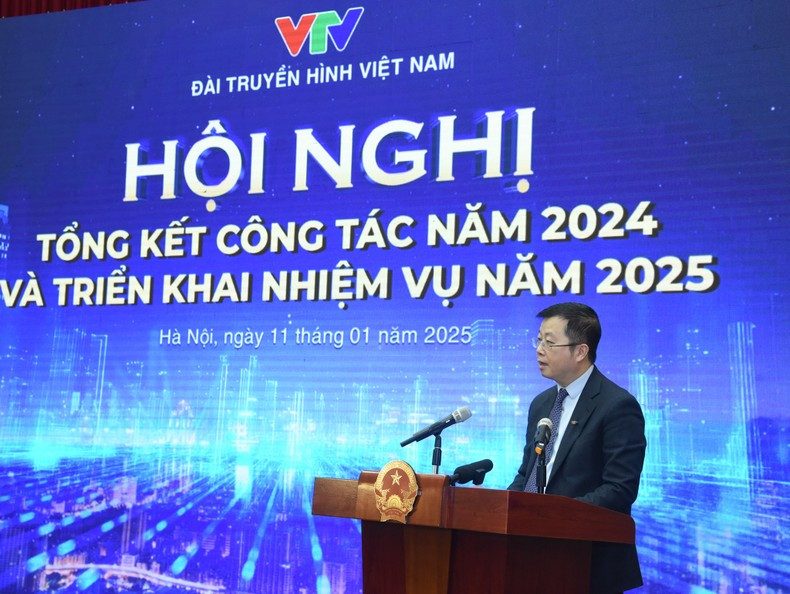 El director general de la Televisión de Vietnam, Nguyen Thanh Lam, interviene en la conferencia. El director general de la Televisión de Vietnam, Nguyen Thanh Lam, interviene en la conferencia.