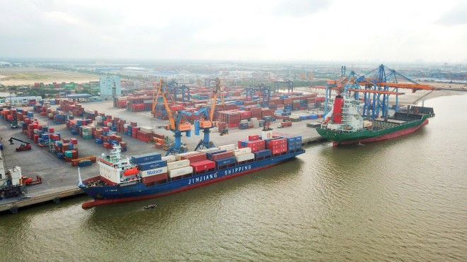 Con el plan de planificación del puerto de Quang Ngai, los puertos tendrán mucho espacio para el desarrollo tanto en la producción de carga como de pasajeros. (Foto: VNA)