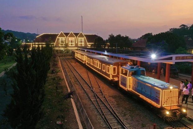 Tren nocturno, nuevo producto turístico en ciudad vietnamita (Foto: baochinhphu)