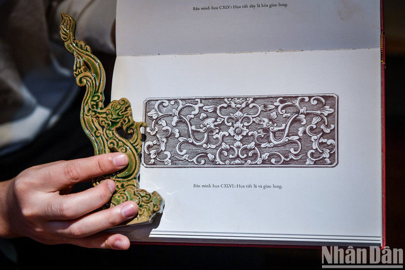 Destacó que para diseñar productos alusivos al dragón consultó libros y otras fuentes muy antiguas e hizo estudios de campo en muchas casas comunales y templos del país.