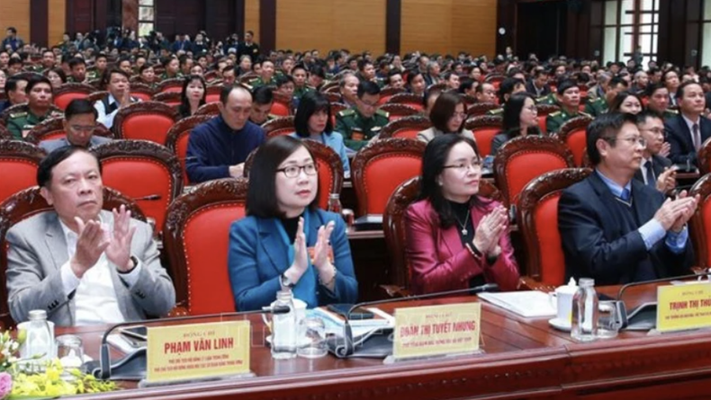 Delegados en el acto Delegados en el acto
