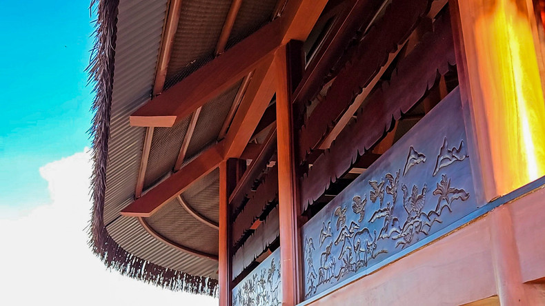 Los patrones de las casas tradicionales de los grupos étnicos están meticulosamente diseñados. Los patrones de las casas tradicionales de los grupos étnicos están meticulosamente diseñados.