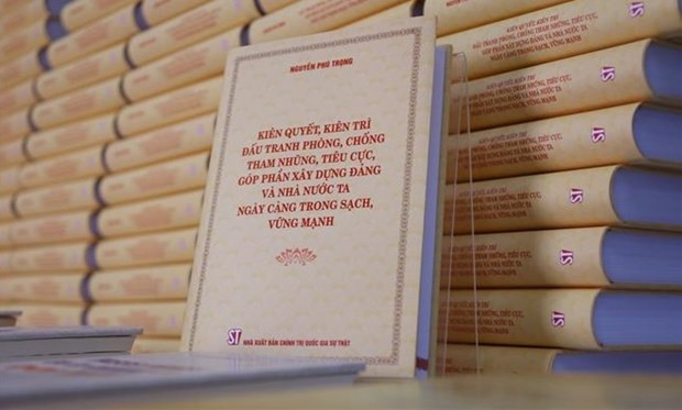 El libreo del secretario general del Partido Comunista de Vietnam. (Foto: VNA)