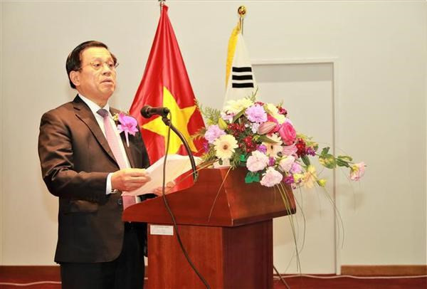 El viceministro vietnamita de Trabajo, Inválidos y Asuntos Sociales, Nguyen Ba Hoan en el evento (Foto: VNA) El viceministro vietnamita de Trabajo, Inválidos y Asuntos Sociales, Nguyen Ba Hoan en el evento (Foto: VNA)