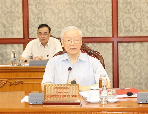 El secretario general del Partido Comunista de Vietnam, Nguyen Phu Trong, (Foto: VNA) El secretario general del Partido Comunista de Vietnam, Nguyen Phu Trong, (Foto: VNA)