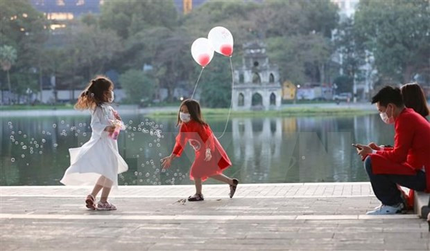 Vietnam es un país seguro y feliz. (Fotografía: VNA) Vietnam es un país seguro y feliz. (Fotografía: VNA)