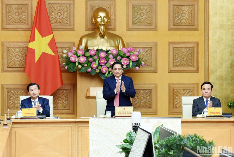 Minh Chinh en el evento.