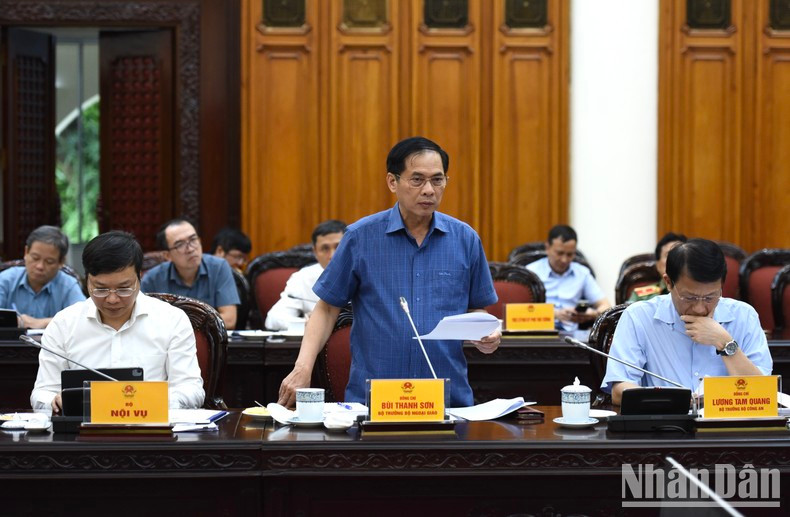 El ministro de Relaciones Exteriores, Bui Thanh Son. El ministro de Relaciones Exteriores, Bui Thanh Son.