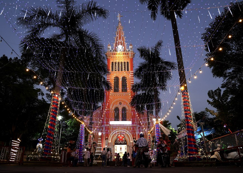 La iglesia Cho Quan se ubica en el distrito 5 de Ciudad Ho Chi Minh