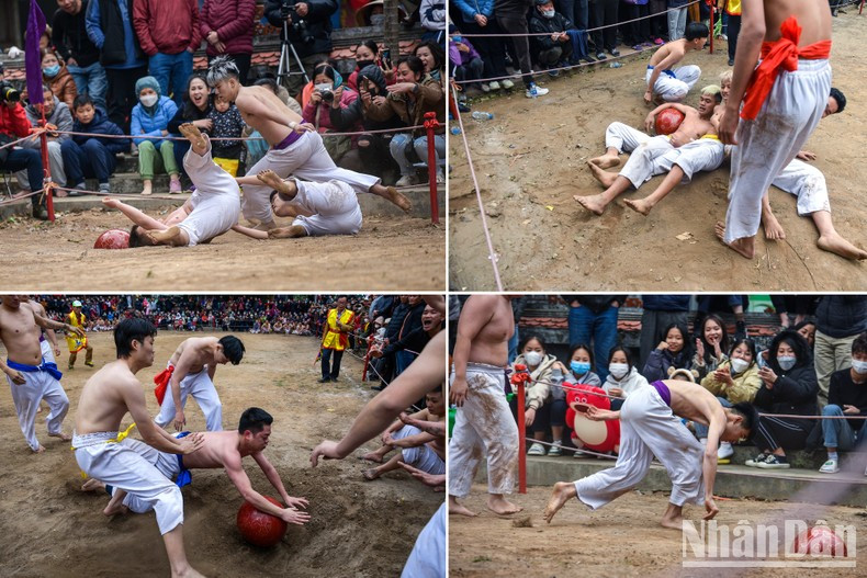Para ganar puntos, el balón rojo debe meterse en el hoyo. Para ganar puntos, el balón rojo debe meterse en el hoyo.