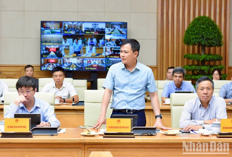 El presidente y director general del Grupo Militar de Industria y Telecomunicaciones Viettel, Tao Duc Thang.