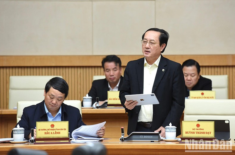 El ministro de Ciencia y Tecnología, Huynh Thanh Dat. El ministro de Ciencia y Tecnología, Huynh Thanh Dat.