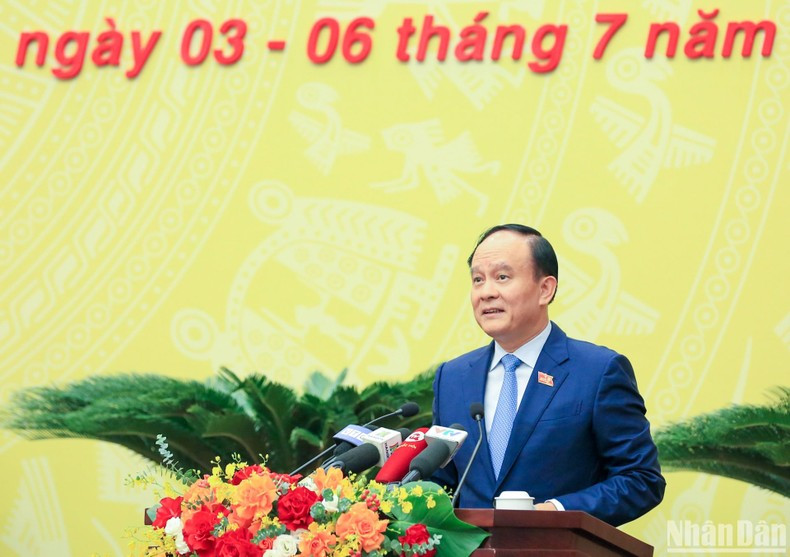 El presidente del Consejo Popular de la ciudad, Nguyen Ngoc Tuan. El presidente del Consejo Popular de la ciudad, Nguyen Ngoc Tuan.