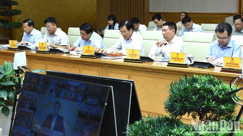 Los vicepremieres y directivos de ministerios en la cita. Los vicepremieres y directivos de ministerios en la cita.