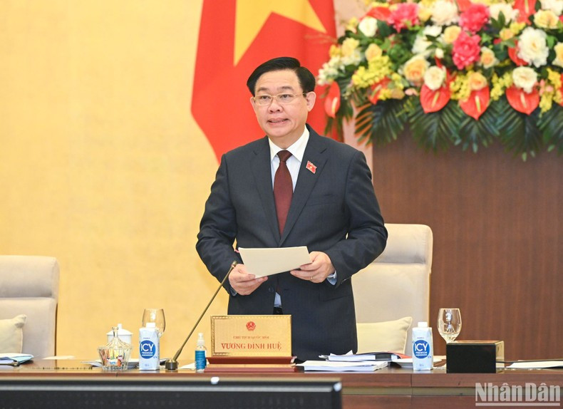 El jefe del Legislativo nacional pronuncia el discurso de apertura. El jefe del Legislativo nacional pronuncia el discurso de apertura.