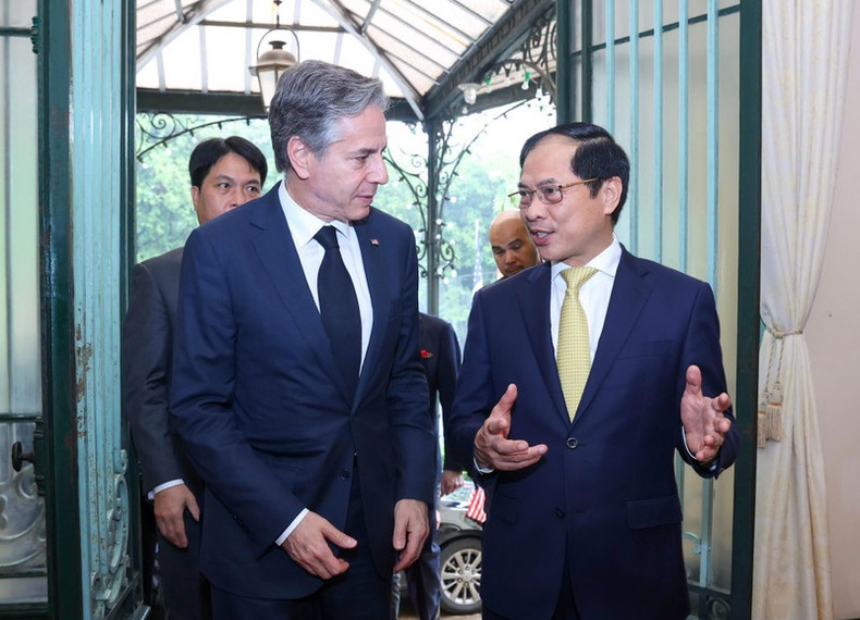 Blinken está de visita en el país indochino hasta mañana. Blinken está de visita en el país indochino hasta mañana.