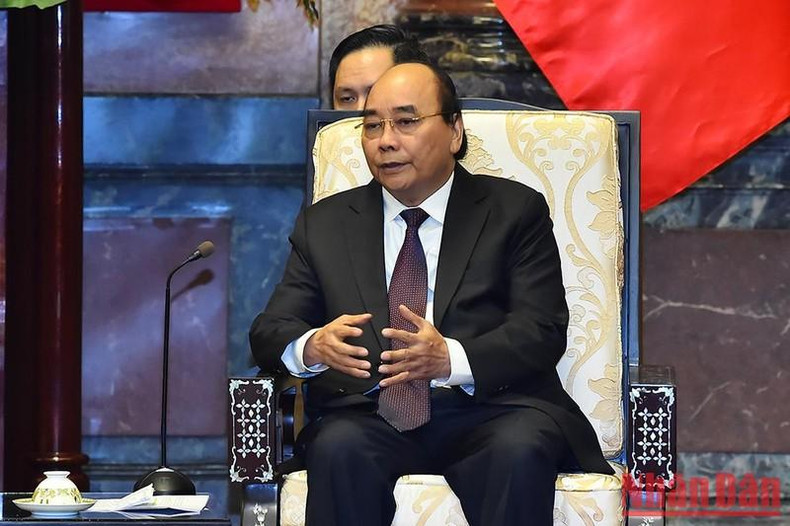 Presidente de Vietnam recibe a titular de Asamblea Nacional de Camboya ảnh 4 Presidente de Vietnam recibe a titular de Asamblea Nacional de Camboya ảnh 4
