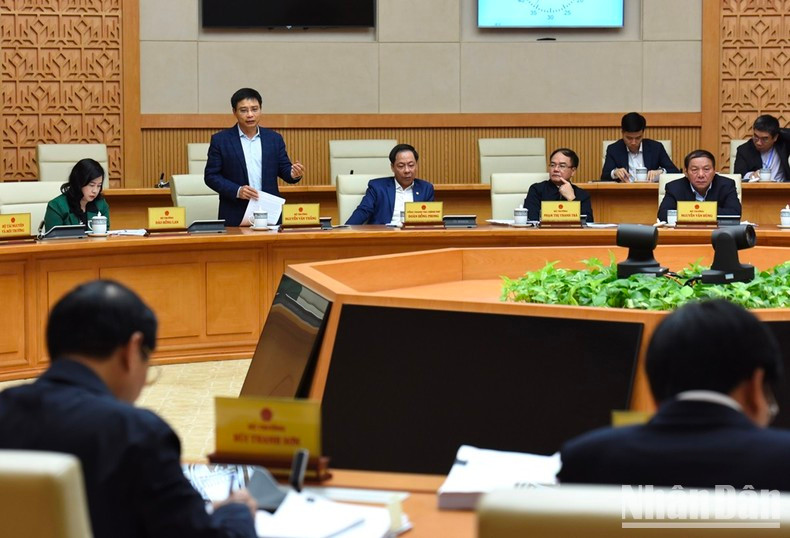 El ministro de Transporte, Nguyen Van The.