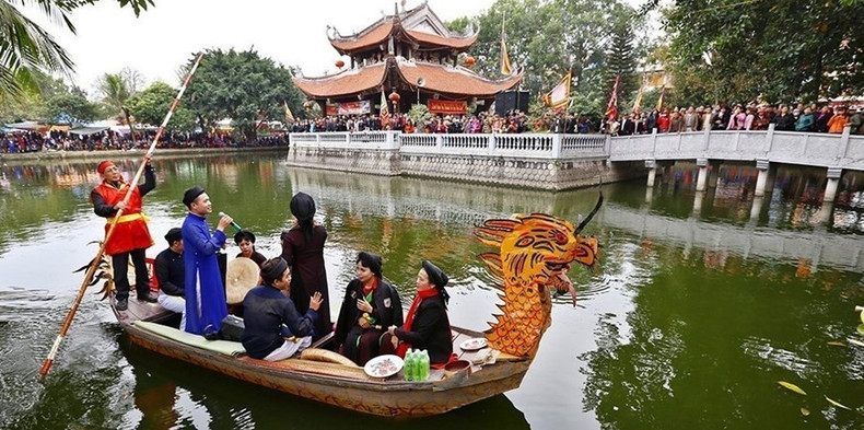 El canto folclórico “Quan ho”, otro patrimonio nacional honrado por la Unesco.