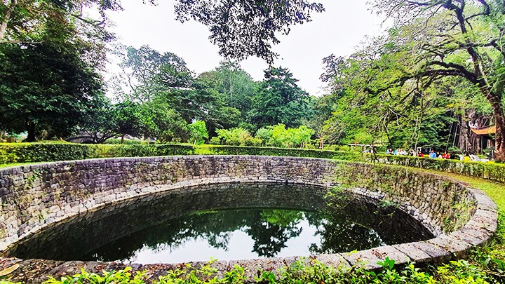 El pozo de Ngoc (jade), de más de 500 años. El pozo de Ngoc (jade), de más de 500 años.