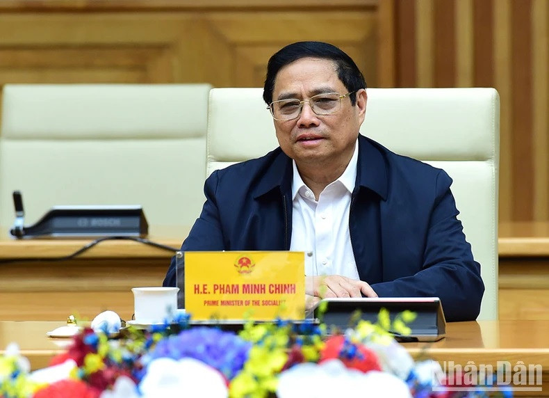 El primer ministro de Vietnam interviene en la cita. El primer ministro de Vietnam interviene en la cita.