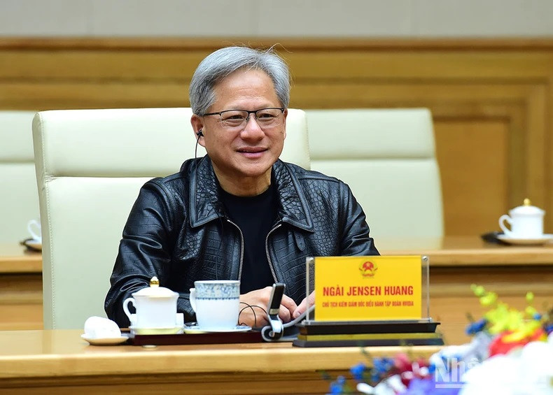 El presidente y consejero delegado de NVIDIA, Jensen Huang. El presidente y consejero delegado de NVIDIA, Jensen Huang.