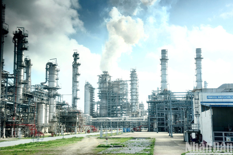 Vista panorámica del Complejo de Refinería y Petroquímica de Nghi Son.