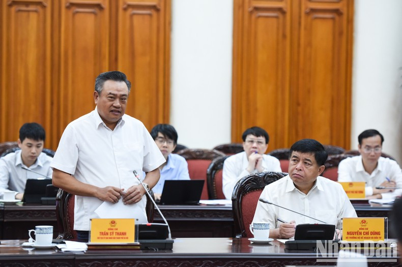 El presidente del Comité Popular de Hanói, Tran Sy Thanh. El presidente del Comité Popular de Hanói, Tran Sy Thanh.