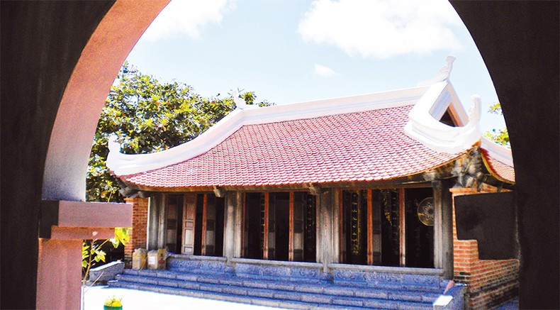Una pagoda en Truong Sa. Una pagoda en Truong Sa.