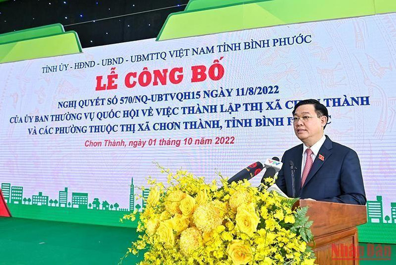 El máximo legislador del país da sus palabras.