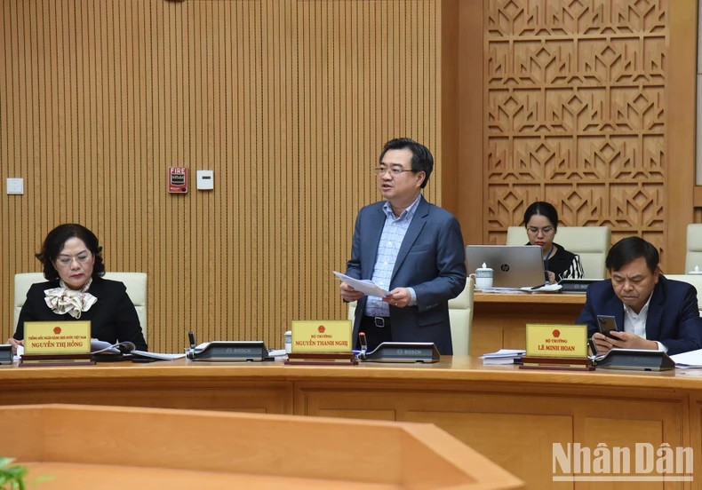 El ministro de Construcción, Nguyen Thanh Nghi.