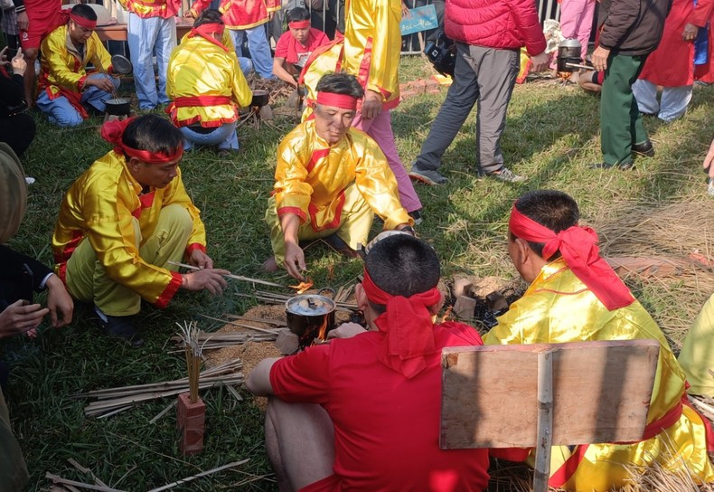 Concurso de cocción de arroz.