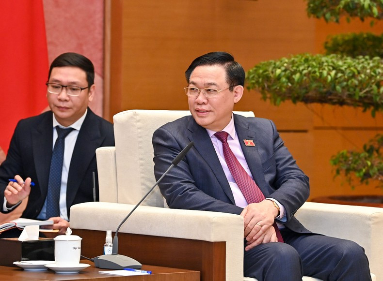 El presidente de la Asamblea Nacional de Vietnam, Vuong Dinh Hue. El presidente de la Asamblea Nacional de Vietnam, Vuong Dinh Hue.