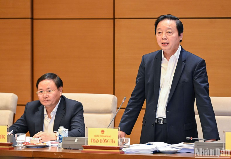 El vice primer ministro Tran Hong Ha.