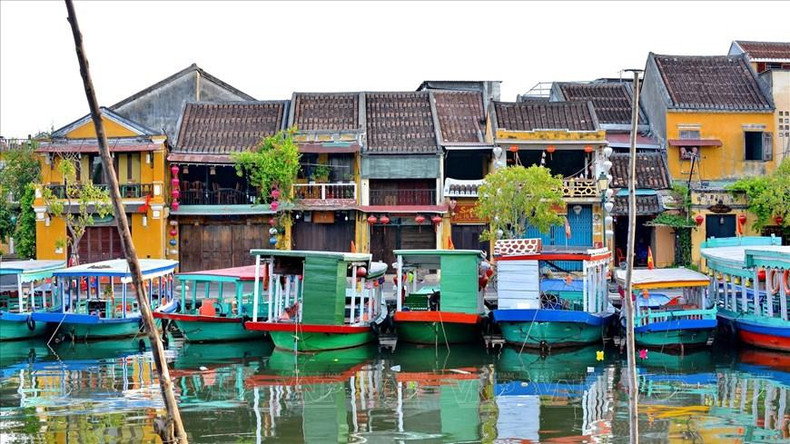 Paisaje poético y nostálgico del casco antiguo de Hoi An, en Quang Nam.
