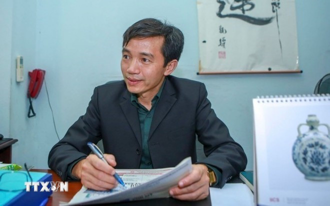 Phan Tan, director adjunto de la Editorial de Ciencias Sociales de Vietnam (dependiente de la Academia de Ciencias Sociales). (Fotografía: VNA) Phan Tan, director adjunto de la Editorial de Ciencias Sociales de Vietnam (dependiente de la Academia de Ciencias Sociales). (Fotografía: VNA)