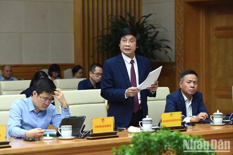 Un delegado de la Asociación de Ciudades Vietnamitas.